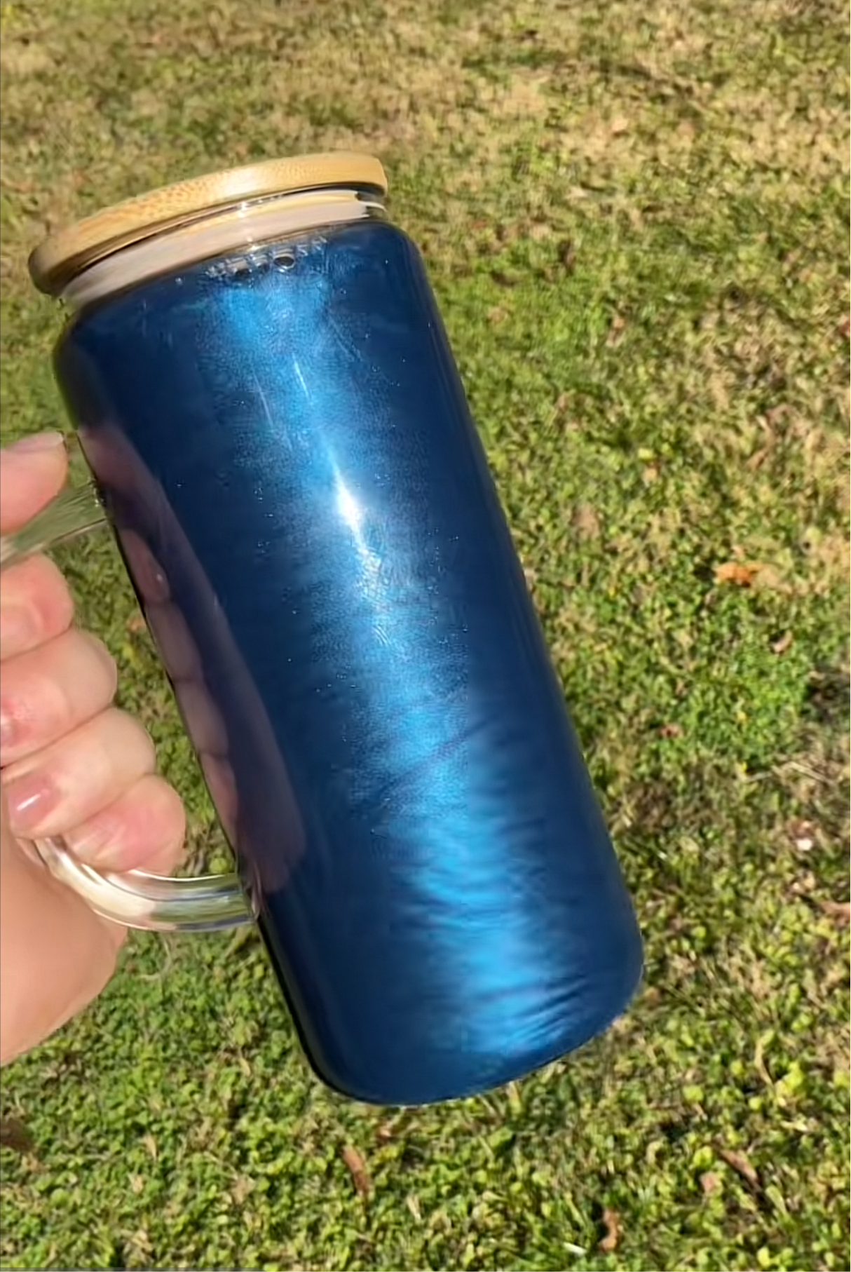 Dark Blue Glass