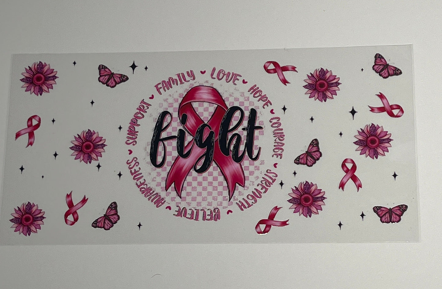 Breast Cancer Ribbon 655