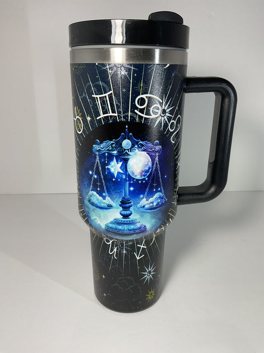 40oz Zodiac Tumbler (Libra)