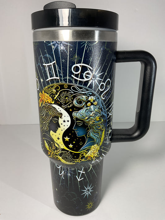 40oz Zodiac Tumbler (Gemini)