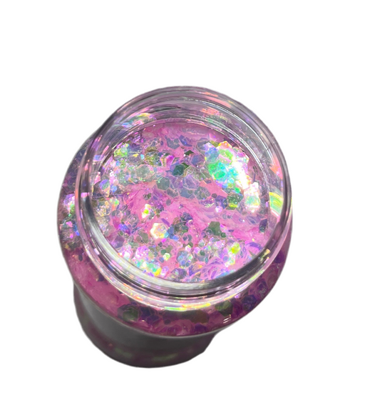 Spun Sugar Pastel Iridescent Chunky Mix (HG)