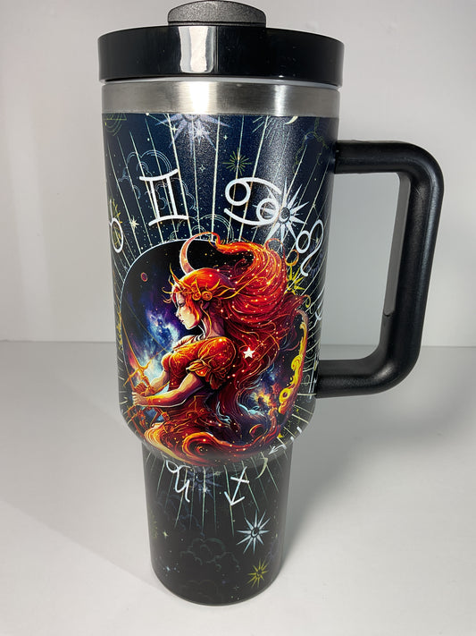 40oz Zodiac Tumbler (Sagittarius)