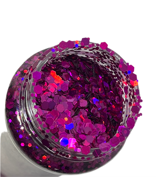 Passion Fruit Holographic Chunky Mix (GG)