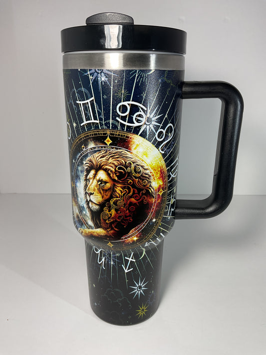 40oz Zodiac Tumbler (Leo)