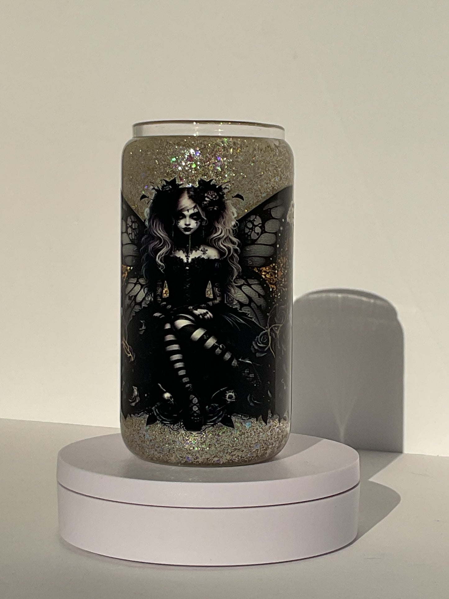 Gold Fairy Glass