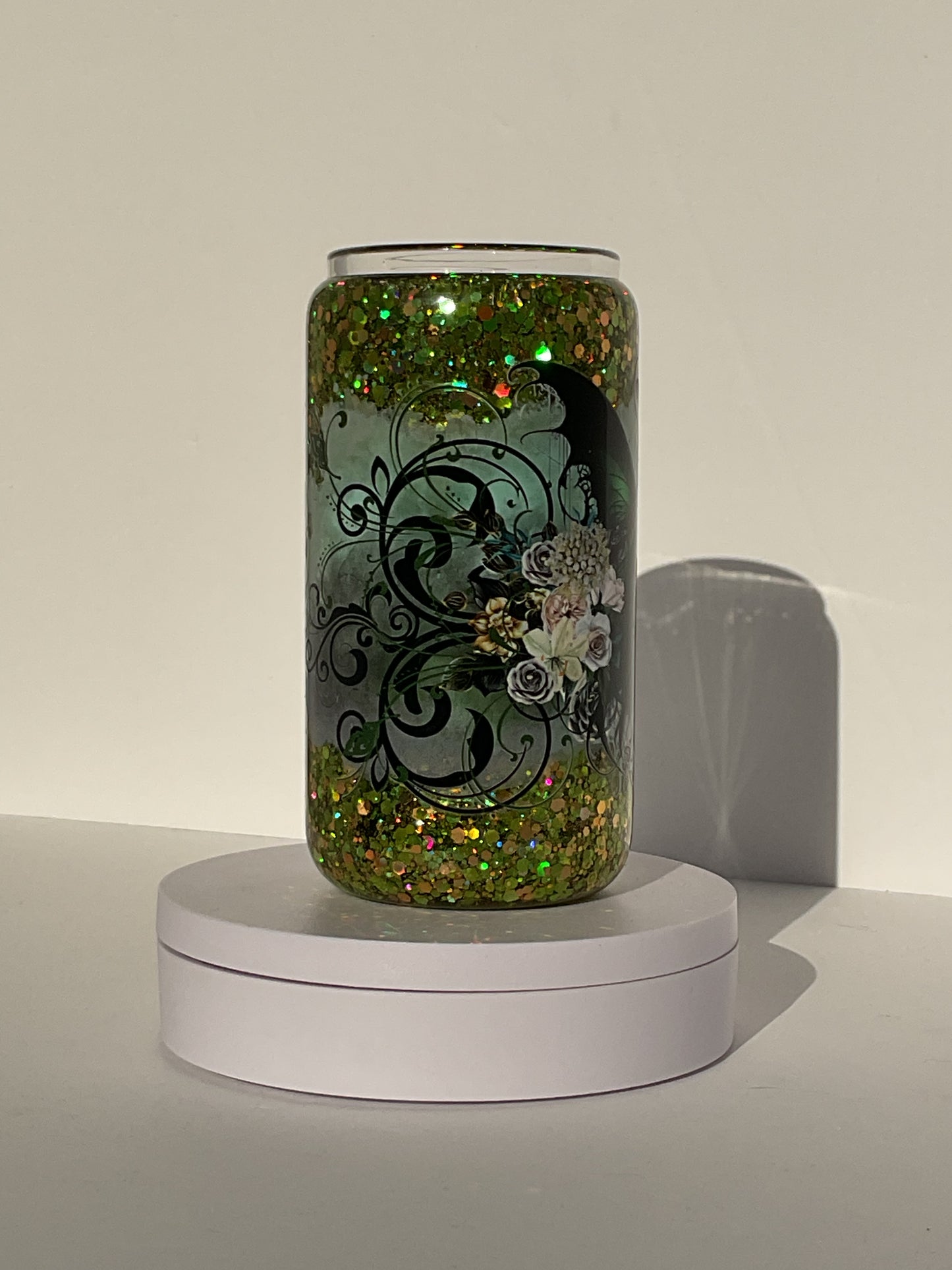 Green Fairy Glass