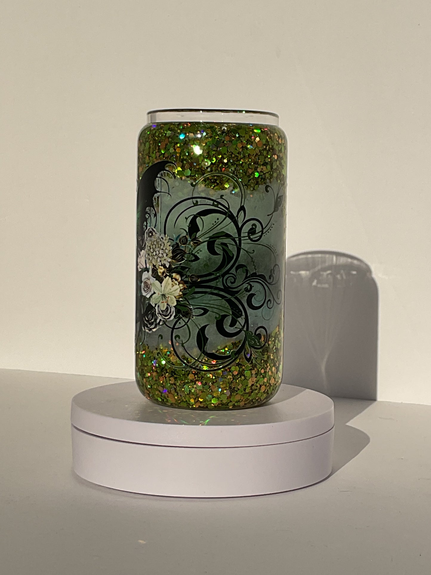 Green Fairy Glass